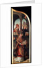 The Annunciation, (Triptych, side panel), 1517. by Jean Bellegambe