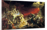 The last Day of Pompeii, 1833. by Karl Briullov