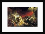 The last Day of Pompeii, 1833. by Karl Briullov