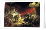 The last Day of Pompeii, 1833. by Karl Briullov