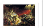 The last Day of Pompeii, 1833. by Karl Briullov