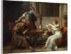 Socrates and Alcibiades at Aspasia, 1801. by Nicolas Andre Monsiau