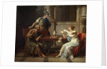 Socrates and Alcibiades at Aspasia, 1801. by Nicolas Andre Monsiau