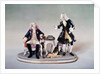 Voltaire and Frederick the Great, 1780s by Unknown Old Master