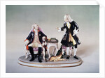 Voltaire and Frederick the Great, 1780s by Unknown Old Master