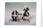 Voltaire and Frederick the Great, 1780s by Unknown Old Master