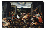 April, 17th century by Leandro Bassano