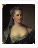 Portrait of a Lady, 1757. by Jean-Marc Nattier