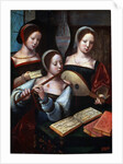 Musicians, 1530s-1540s by Unknown Old Master
