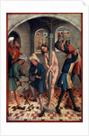 The Flagellation of Christ, before 1457. by Johann Koerbecke