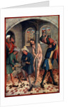The Flagellation of Christ, before 1457. by Johann Koerbecke