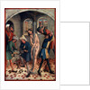 The Flagellation of Christ, before 1457. by Johann Koerbecke