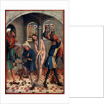 The Flagellation of Christ, before 1457. by Johann Koerbecke
