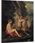 Satyr and Nymph, c.1630 by Nicolas Poussin