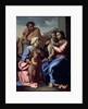 The Holy Family with John the Baptist and Saint Elizabeth, 1644-1655. by Nicolas Poussin