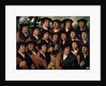 Group Portrait of the Amsterdam Shooting Corporation, 1532. by Dirck Jacobsz