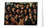 Group Portrait of the Amsterdam Shooting Corporation, 1532. by Dirck Jacobsz