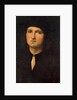 Portrait of a Young Man, between 1495 and 1500. by Perugino