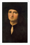Portrait of a Young Man, between 1495 and 1500. by Perugino