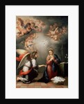 The Annunciation, 1660s. by Bartolomé Esteban Murillo