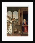 The Annunciation, 1495. by Giovanni Battista Cima da Conegliano