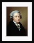 Portrait of the composer Wolfgang Amadeus Mozart by Jozef Grassi