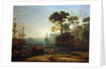 Arrival of Aeneas in Italy. Morning of the Roman Empire, c.1620-1680 by Claude Lorrain