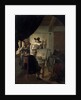 Visit in an Artists Atelier, 1659. by Job Adriaensz Berckheyde