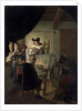 Visit in an Artists Atelier, 1659. by Job Adriaensz Berckheyde
