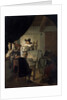 Visit in an Artists Atelier, 1659. by Job Adriaensz Berckheyde