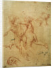 Two flying putti, study, 1740s by Pompeo Batoni