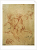 Two flying putti, study, 1740s by Pompeo Batoni
