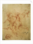 Two flying putti, study, 1740s by Pompeo Batoni