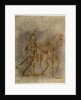 Saint Martin and a Beggar, early 16th century by Giulio Romano
