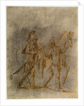 Saint Martin and a Beggar, early 16th century by Giulio Romano