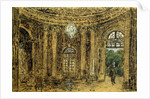 Concert in Sanssouci, (Study), 1850s by Adolph Menzel