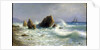 At the Livadia shore, 1895. by Lev Felixovich Lagorio