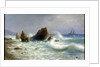 At the Livadia shore, 1895. by Lev Felixovich Lagorio