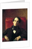 Portrait of the author Alexander Strugovshchikov,, 1840. by Karl Briullov