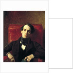 Portrait of the author Alexander Strugovshchikov,, 1840. by Karl Briullov