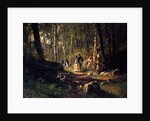 A Walk in a Forest, 1869 by Ivan Shishkin