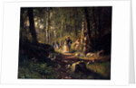 A Walk in a Forest, 1869 by Ivan Shishkin
