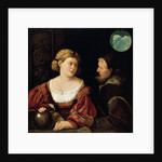 Seduction (Old Man and a Young Woman), 1515-1516. by Giovanni Cariani
