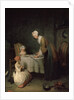 Grace Before Dinner (Le Bénédicité), 1744. by Jean-Simeon Chardin