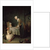 Grace Before Dinner (Le Bénédicité), 1744. by Jean-Simeon Chardin