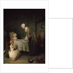 Grace Before Dinner (Le Bénédicité), 1744. by Jean-Simeon Chardin