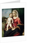 Virgin and Child, between 1496 and 1499 by Giovanni Battista Cima da Conegliano