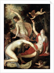 Graces and Cupid, c1600-1640 by Padovanino