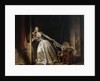 The Stolen Kiss, end 1780s. by Jean-Honore Fragonard