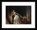 The Stolen Kiss, end 1780s. by Jean-Honore Fragonard